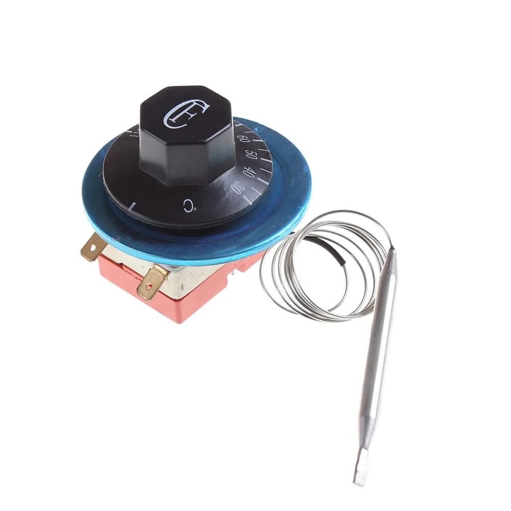 Thermostat Dial Centigrade Ceramic Base Oven Temperature Switch Thermostat Water Heater 220V AC 16A 30-110/60-200/ 50-300