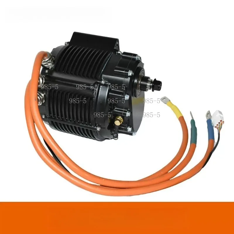 7000W 165 60H Permanent Magnet Brushless Reduction Mid Drive Motor, Mid-mounted Reduction Motor for ATV