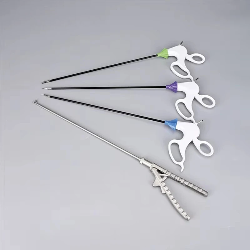 Laparoscopic Trainer Simulation Tools Laparoscopy Training Instruments Forceps Grasper/Dissector/Scissors Curved/Needle Driver