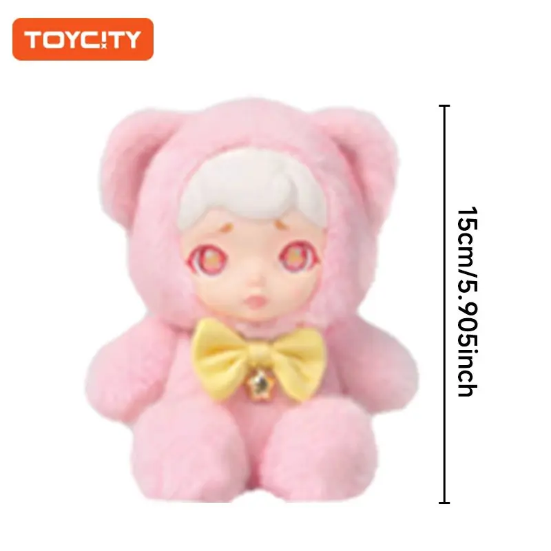 Toycity “Serie Cute Pet Dessert Shop” Scatola cieca della serie Laura Simpatico ciondolo per bambola di peluche composita Scatola misteriosa Regali di peluche