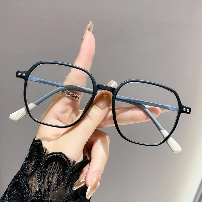 Neue quadratische Computerbrille, PC-Brillenfassung für Damen und Herren, Blaulichtfilterbrille, quadratische Brille, optische Brille, Schutzbrille