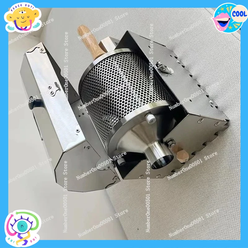 

Новая коммерческая электрическая кофемашина для обжарки кофе и сухофруктов с опциональной функцией охлаждения кофейных зерен