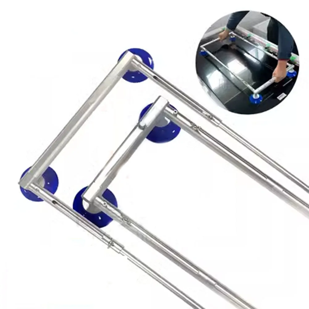 4 Suction Cup LED LCD TV Screen Sucker Glass Vacuum Sucker Vacuum Lifter TV Screen Sucker Retractable 4 Jaw Suction Cup