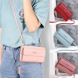 New Korean Horizontal of Mobile Phone Bag Fashionable Large Capacity Female Wallet Multifunctional WOMEN'S Crossbody Bag