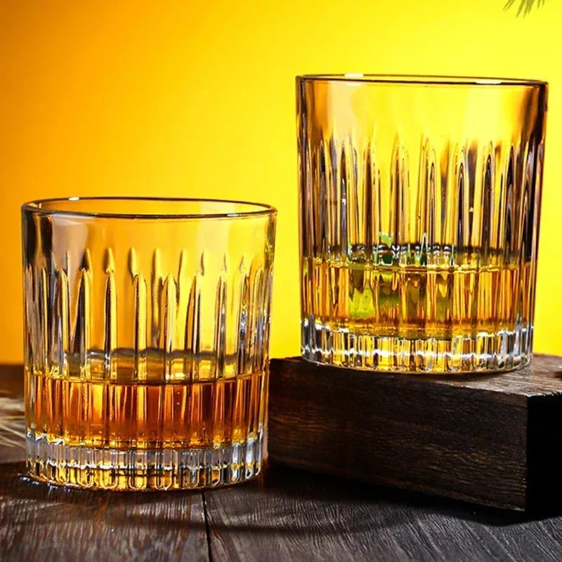 

TOPLIVING 300ml/340ml Whiskey Foreign Crystal Glass Cup For Bar Home Wine Ware Wholesale Cups European Style Coffee