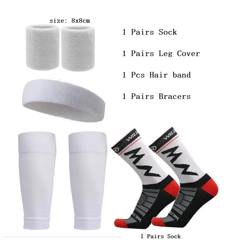 

4 Pcs set New FS Football Socks Round Silicone Suction Cup Grip Anti Slip Soccer Socks Sports Men Women Baseball Rugby Socks