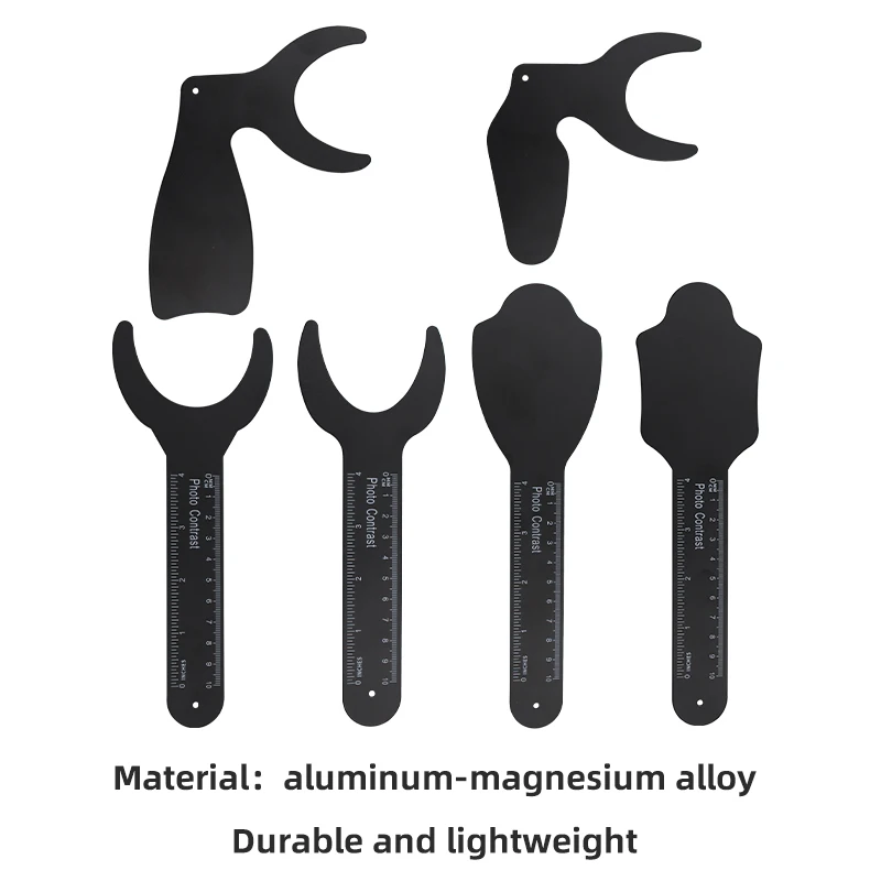 

Dental Durable Autoclave Photo Contrast Board Photography Black Background Board Plate Oral Palatal Contraster Board Oral Cheek