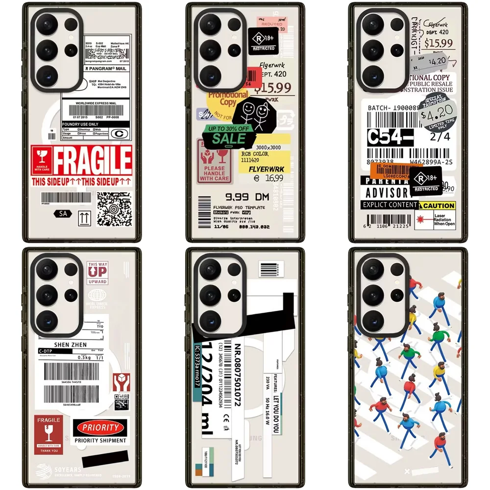 6032863 Acrylic Magnetic Case: Compatible with Samsung Galaxy S23 U S24U S25 S26 Ultra S25+ S26 Plus Shell