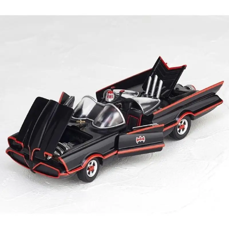 In Stock Original Kaiyodo Movie Revo Series 005 Batmobile 1966 Anime Figure Model Collectible Action Toys Gifts