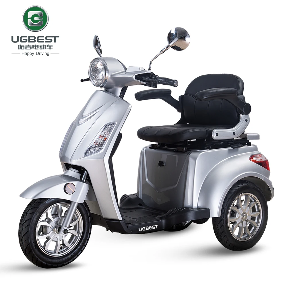 Outdoors electric mobility scooter for the elderly and handicapped