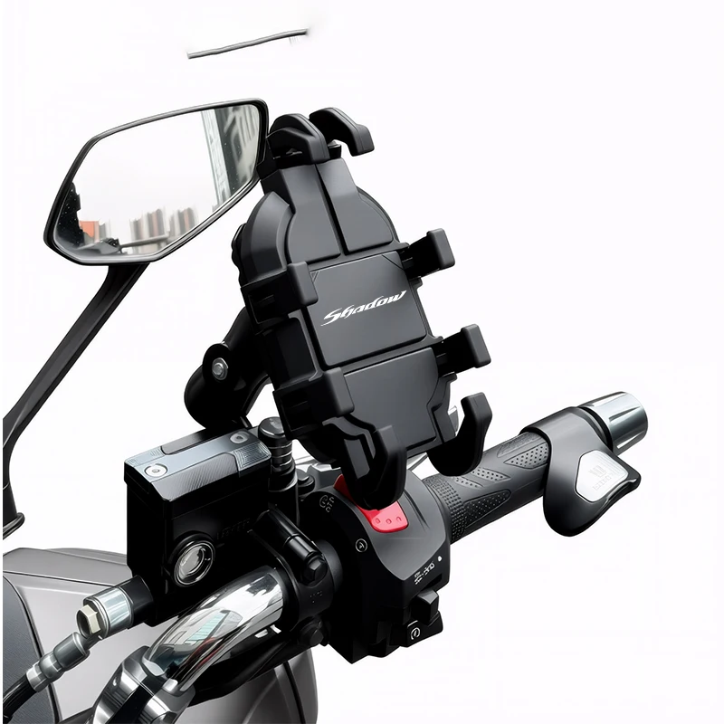 حامل هاتف المحمول لتحديد المواقع دعامة حامل دراجة نارية الملحقات لهوندا الظل VT 400 VT600 VT750 400 600 1200 1300 اكسسوارات