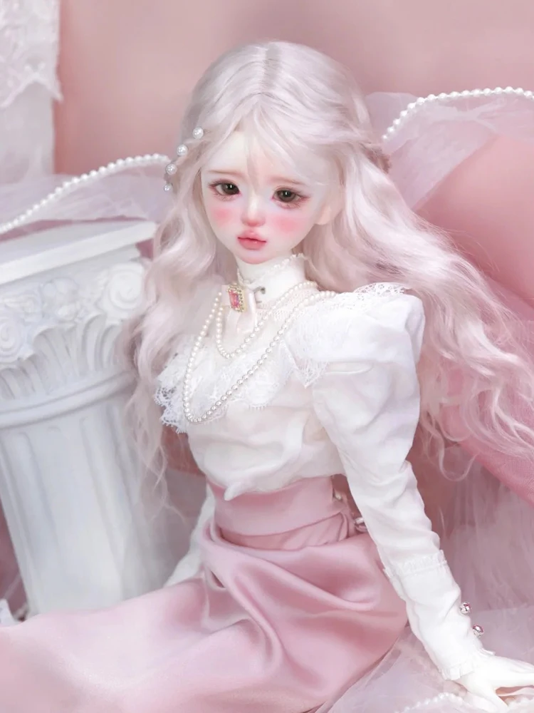 BJD 인형 1/4 linglan 아름다운 소녀 귀여운 고품질 수지 장난감 생일 선물 천사 인형 관절 인형 제공