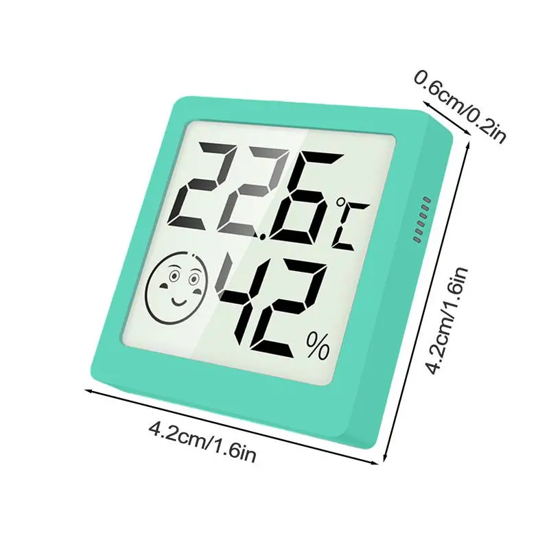 ミニデジタル湿度計,温度計,湿度温度計,赤ちゃんの部屋の電子ゲージ