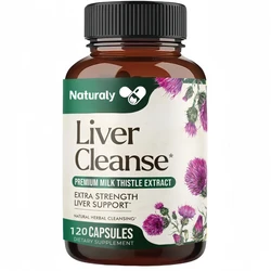 Liver Cleanse and Repair - Milk Thistle Supplement, Liver Health, Diuretic, Swelling Reduction, Lipid Lowering Support