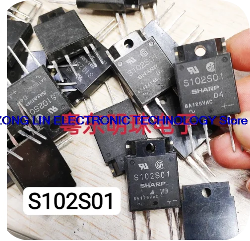 S102S01 Imported Electronic Component Solid State Relay Original ZIP-4 Pin Quality Assurance  1PCS
