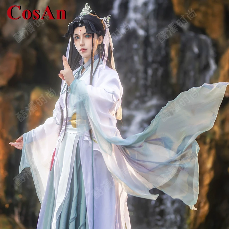 CosAn Anime Heaven Official’s Blessing Shi Qingxuan Cos Heavenly God Blesses The People Cosplay Costume Ancient Costume Empress