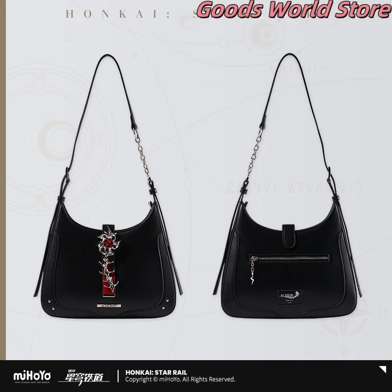 

В наличии Acheron Bag Original Merch Honkai Star Rail Raiden Bosenmori Mei Acheron Косплей Костюм Аниме Игра Подарок на Хэллоуин