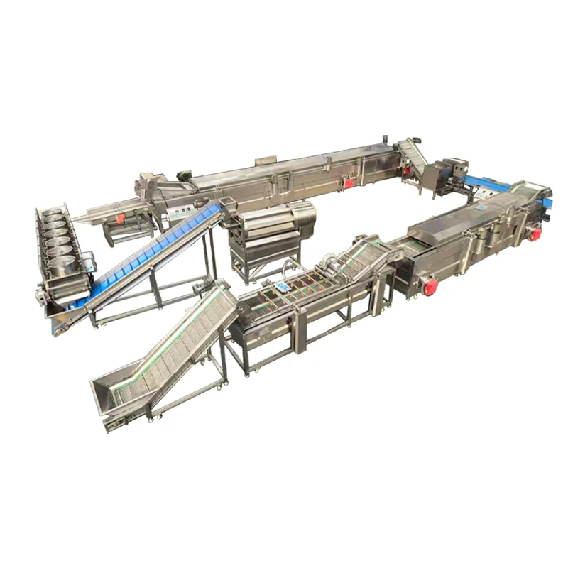 Factory 500Kg/h Potato Chips Production Line Sweet Potato Chip Line Potato Cassava Crisp Making Machine Line Automatic