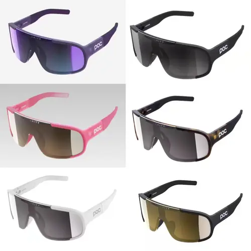 POC 6 colores ASPIRE uv400 tr90 bicicleta de montaña bicicleta de carretera deportes al aire libre miopía protección ocular gafas de montar a prueba de viento