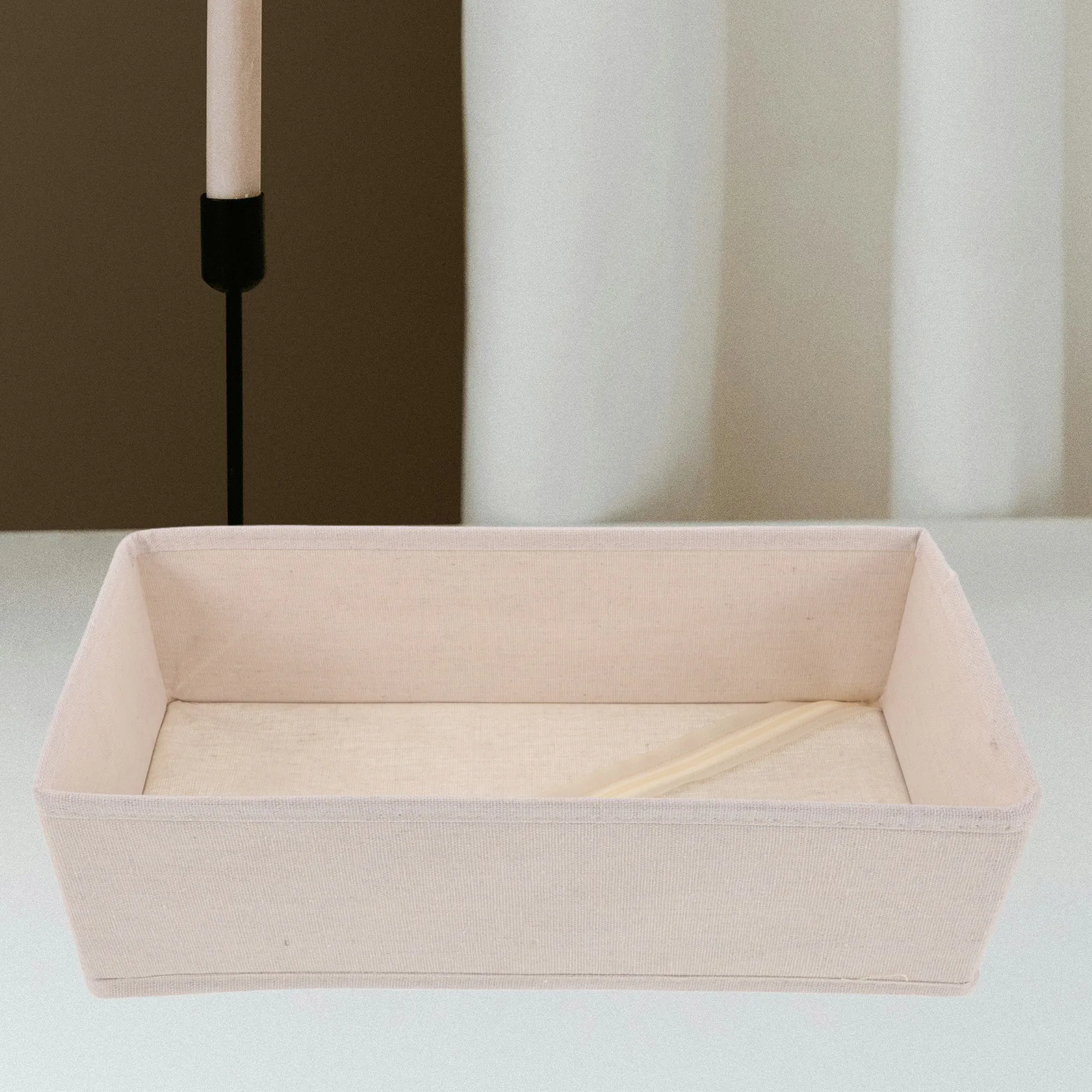 

Fabric Storage Box Closet Bins Clothes Foldable Organizer Drawer Organizers and Clothing for Pants
