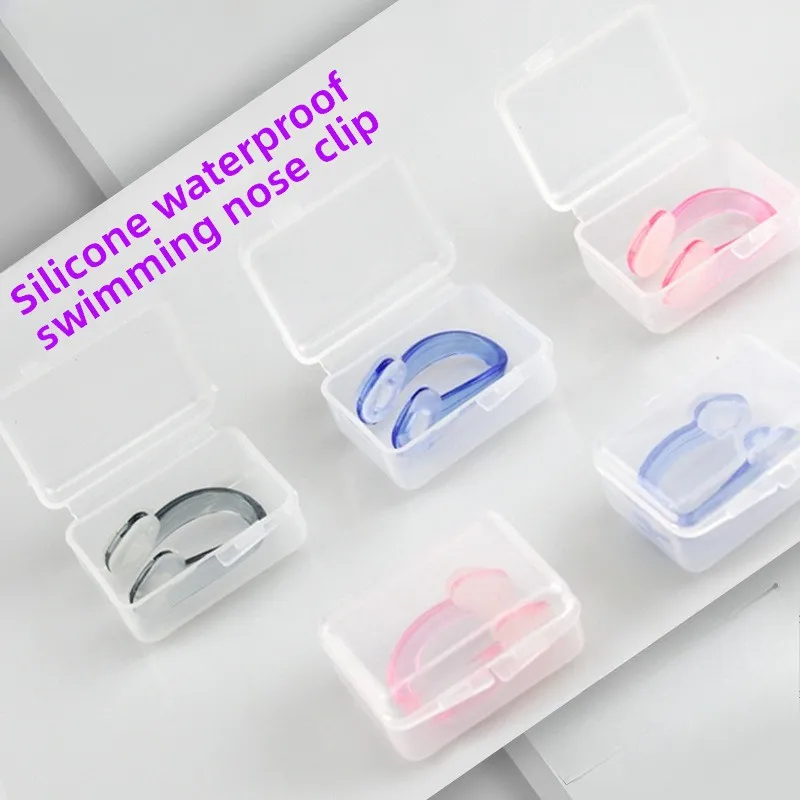 

Unisex Swimming Nose Clip Environmental Soft Silicone Swim Nose Plug Nose Protector for Kids Adults Beginner