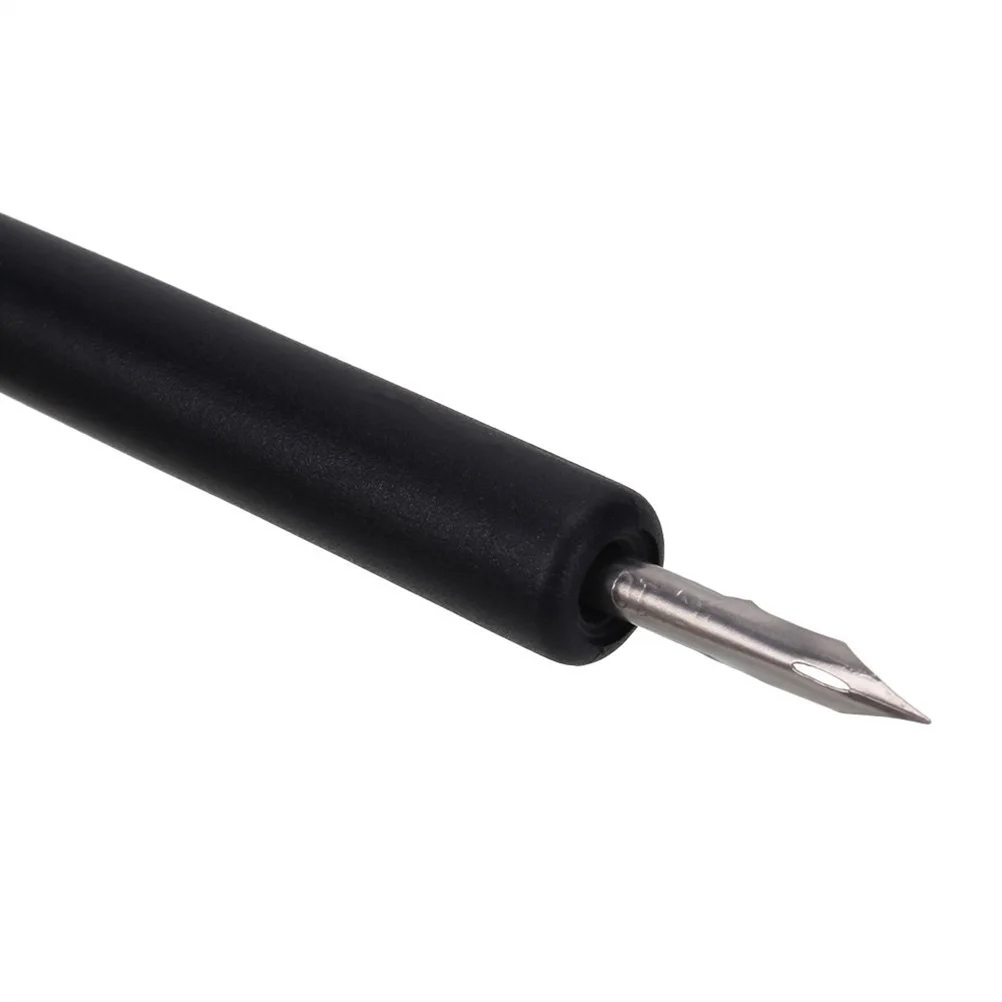 

Cartoon Pen Set 5 Nibs Drawing Rubber Small Round Handle For Artists Black 12.3X1.1Cm 3.8X2.8X1Cm Plastic Metal