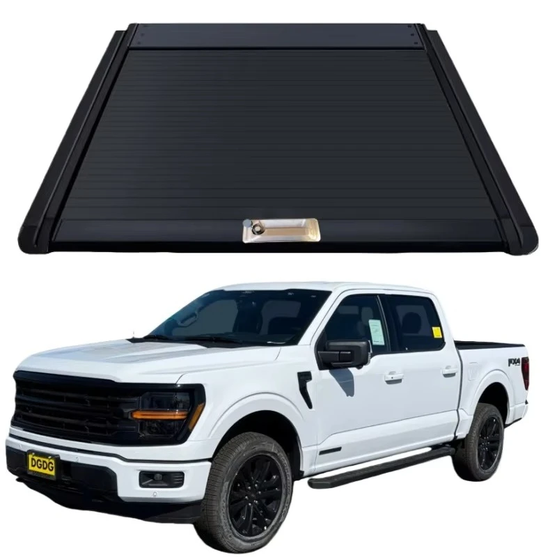 

Aluminum Alloy Electric Manual Locking Tailbox Tonneau Cover NP200 Navara Vigo D-Max Raptor F150