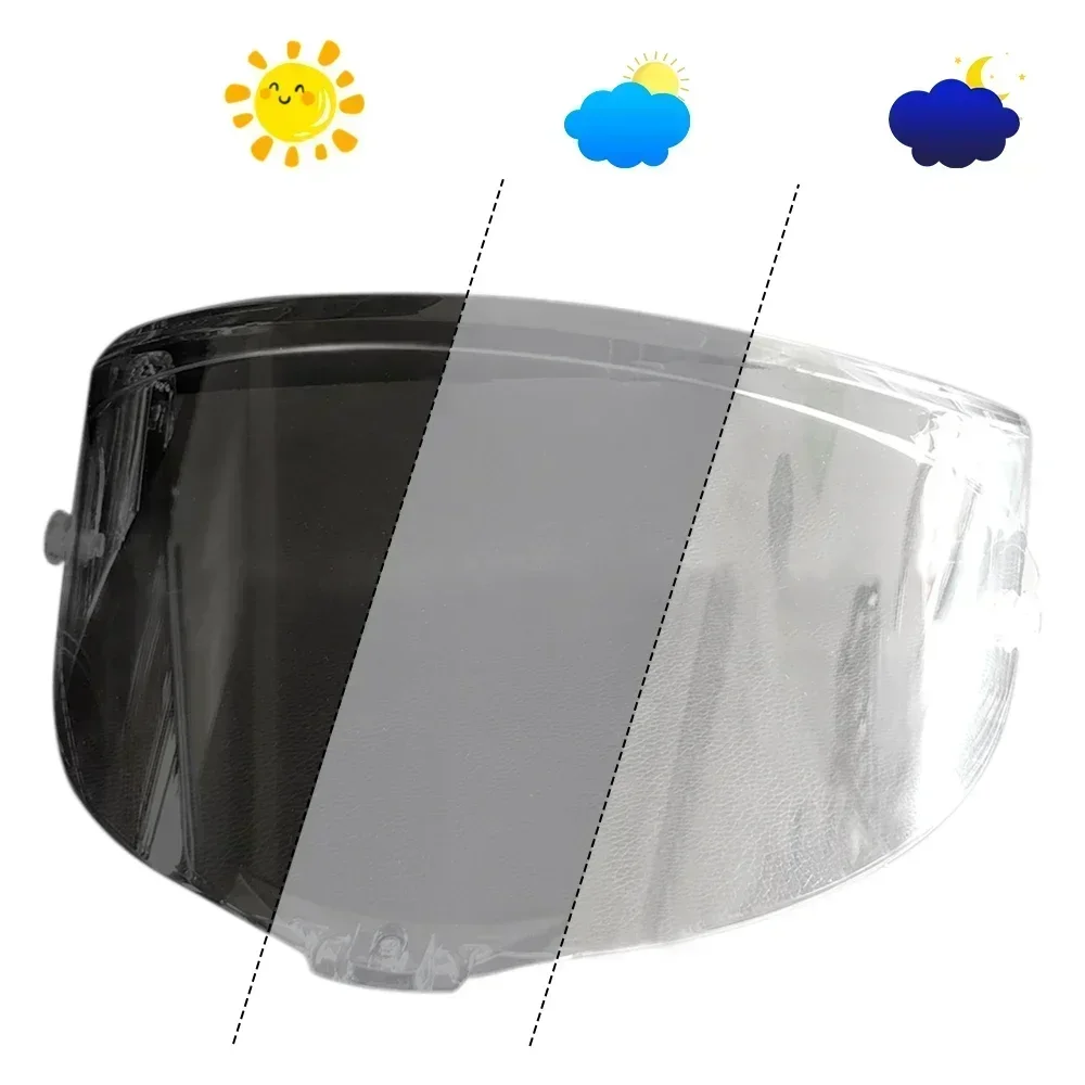 Photochromic Shield Visor Lenses for AGV Pista GPRR corsa R GPR Race 3 Helmet Visor Full Face Helmet Parts