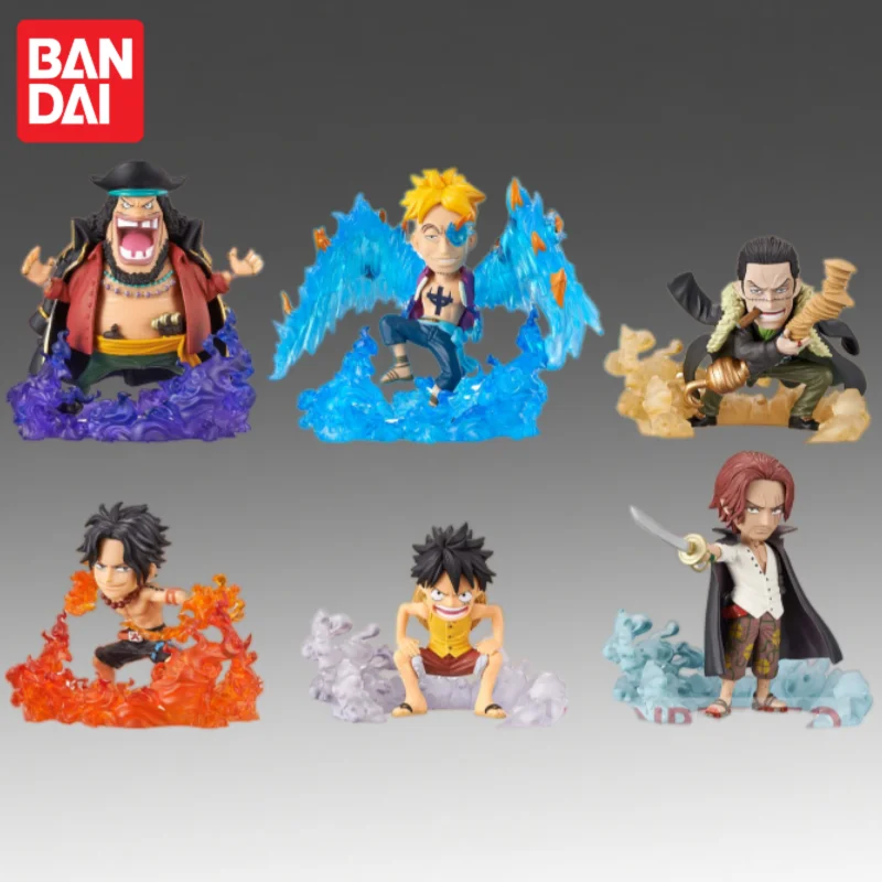 

В наличии: Оригинальная фигурка Bandai Banpresto WCF One Piece Луффи и Эйс, новая, в коробке, модель персонажей аниме, игрушка
