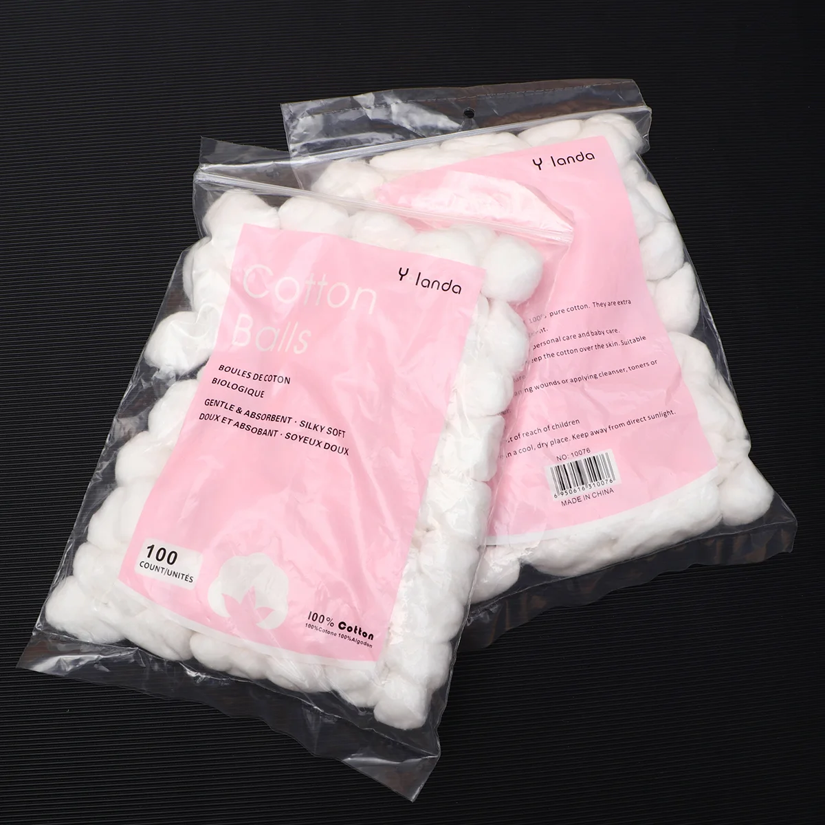 5 Packs Tissue Wet for Shipping Disposable Towels Absorbent Ball Medical Cotton Wound Wipe Makeup