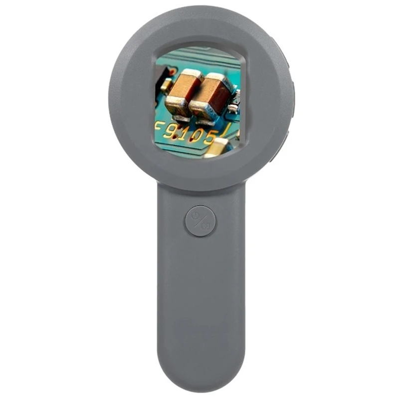 2Inch Digital Microscope 100X Zoom Magnifying Glass With Light Coin Magnifier With 2 Color Light Mode