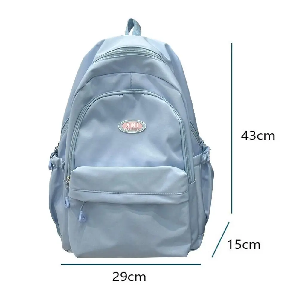 Mochila de nailon de alta calidad para viaje, bolso de hombro diario, mochilas escolares portátiles de gran capacidad