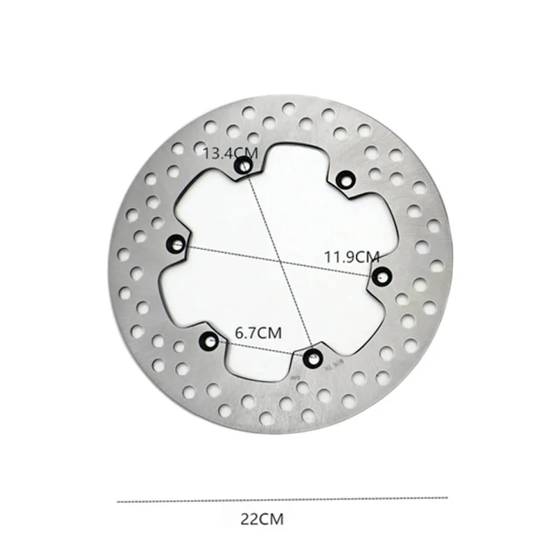 Motorcycle Front Rear Brake Disc Rotor For Suzuki RM125 RM250 RM 125 250 RMX250 RMX 250 DRZ E- S 400 DRZ400 Brake Discs