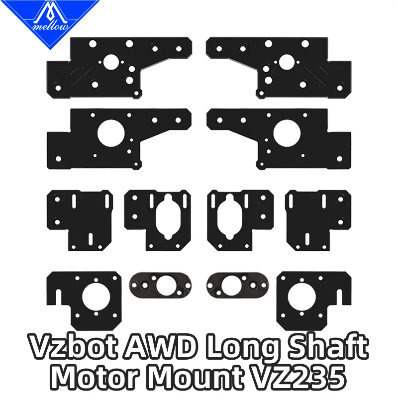 Mellow High-Precision CNC VZ235 Vzbot Long-Shaft Motor Mount For DIY 3D Printer LDO-42STH48-2804AH(S40R) Motor / Kraken Motor