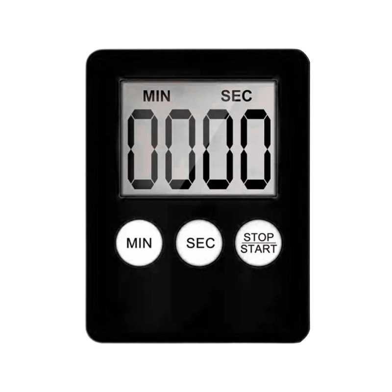 A5YD Permanent Small Digital Stopclock Lightweight Design Holder for Baking Training