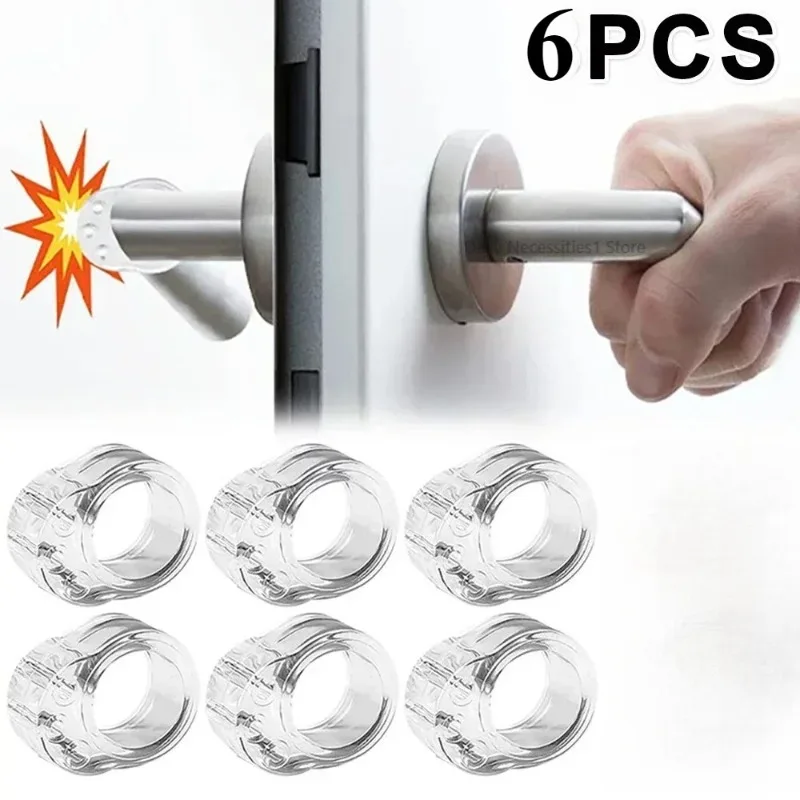 Stop Floor Door Stops Buffer No Drill Door Stopper Home Improvement Furniture Wall Safety Hardware Transparent Supplies