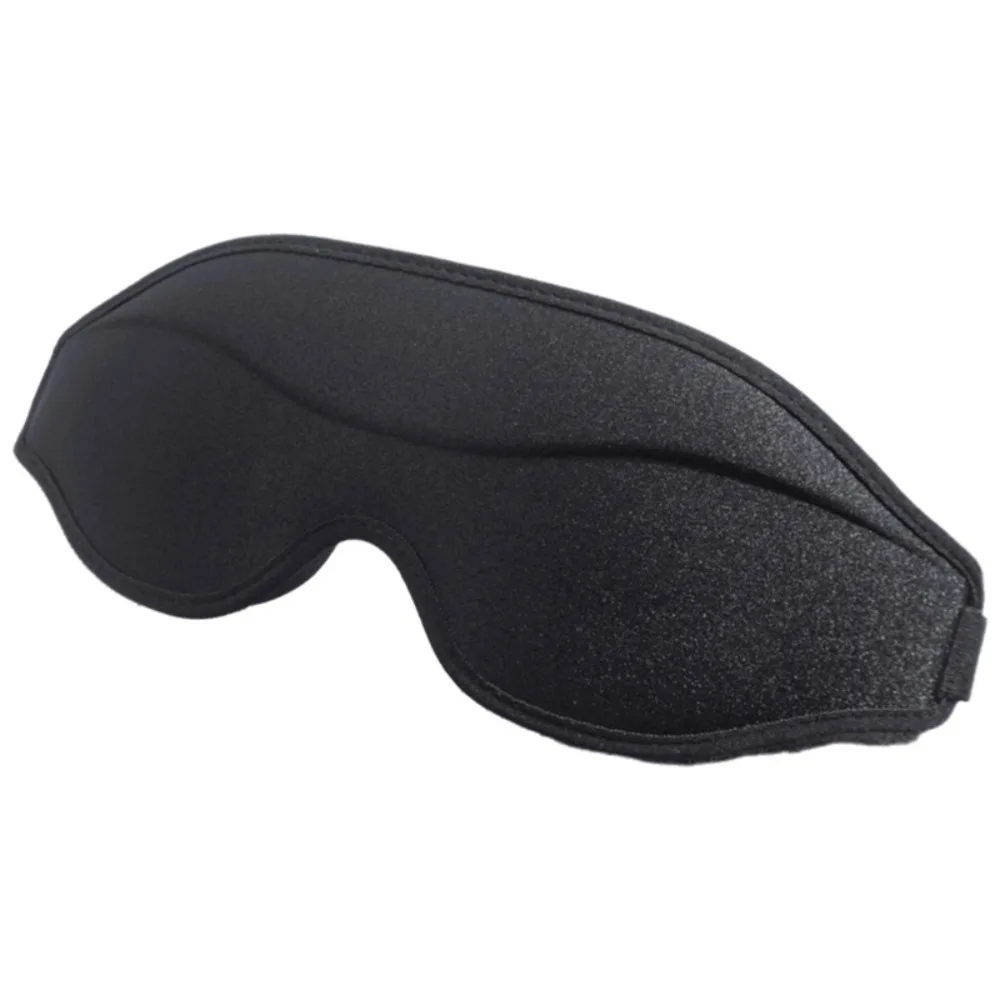 Soft 3D Sleep Mask Light Blocking Adjustable Strap Blackout Eye Shade Zero Eye Pressure Contoured Eye Cover Household