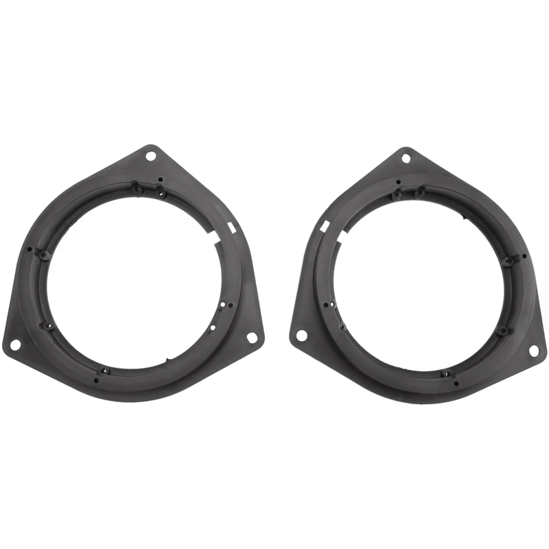 6.5Inch Front Rear Door Stereo Speaker Mat Adapter Wire Mount Plugs Plates Bracket Spacers Ring For Toyota Rav4 09-21