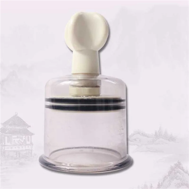 ABLU-2 Pcs Cuppingดูดถ้วย-มือTwistแบบพกพาThickenสูญญากาศCuppingอุปกรณ์นวดตัวเต็มรูปแบบนวดผ่อนคลายCupping