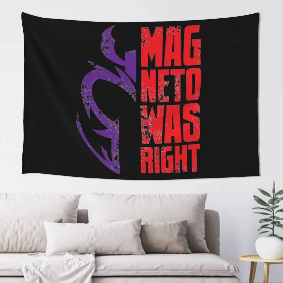 

Magneto Was Right! 1 Tapestry Aesthetic Room Decoration Home Decoration Tapestry