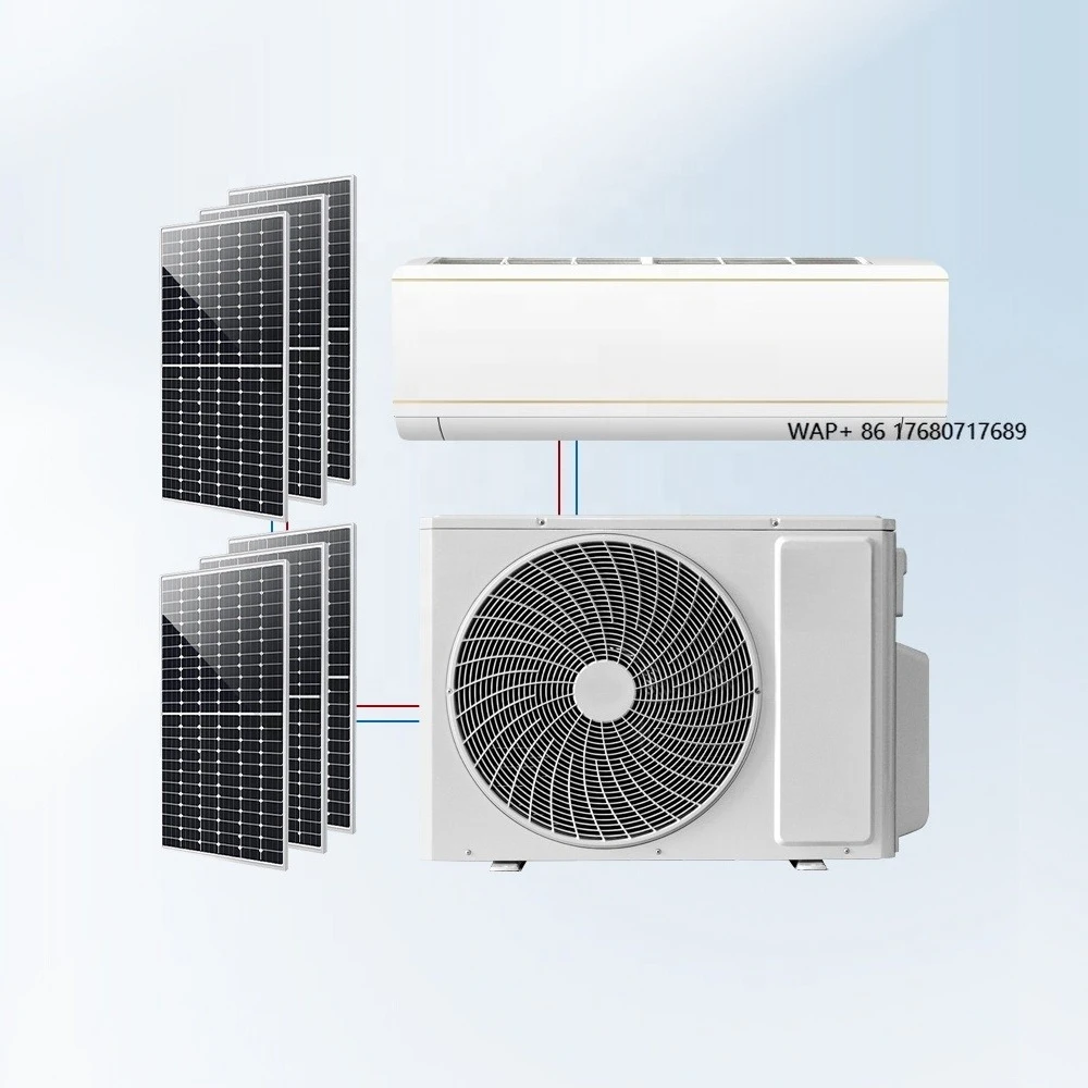 Gree Solar AC Air Conditioners 9000Btu 12000Btu Inverter Solar Ac Dc Hybrid Air Conditioner Solar Panels Wifi