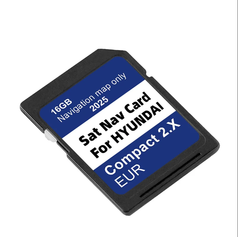 Update Maps Europe UK Sat Nav for Hyundai H1/i20/Santa Fe/Grand Santa Fe/Tucson 2025 Navigation GEN2 System SD Card 16GB GPS