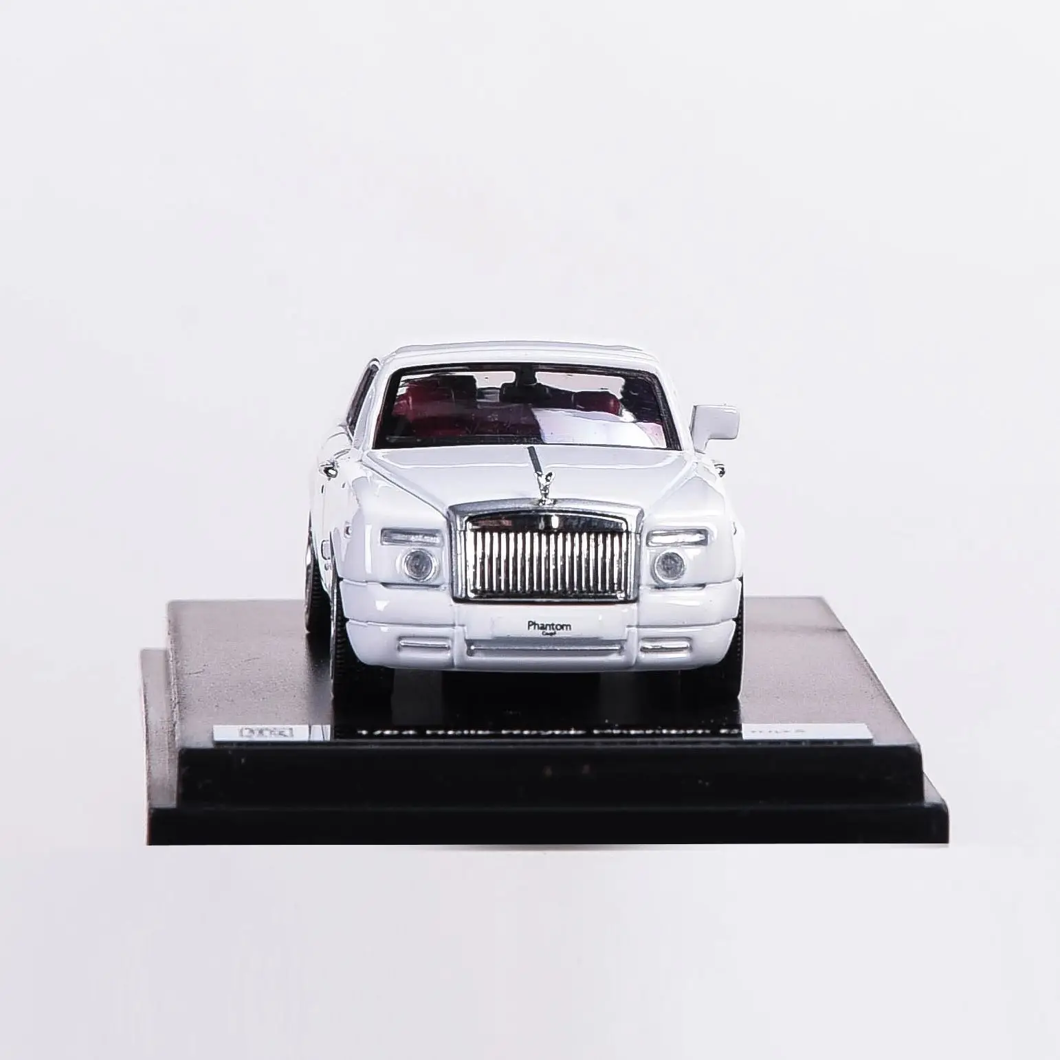 Coche de juguete modelo Royce Phantom para niños, vehículo de simulación de aleación fundido a presión, Colección extraíble, regalo, 1/64