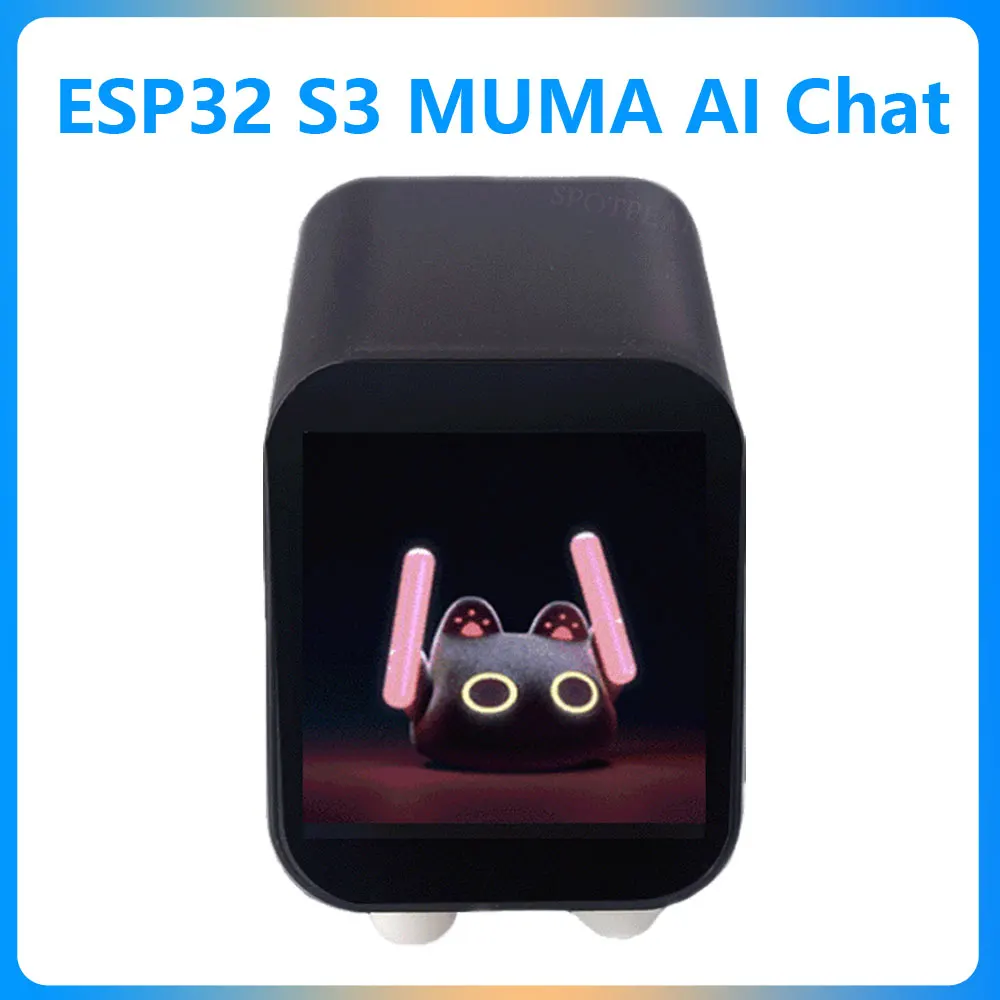 ESP32 S3 MUMA AI Chat Robot Development Board with 1.54 inch LCD Display Screen WIFI&BT5 Type-c Port N16R8 DeepSeek AI