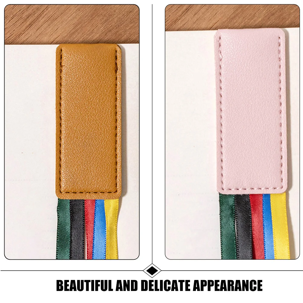 

8 Pcs Bookmark Ribbon Marks for Reading Bookmarks Books Marking Ribbons Markers with Labeling Student