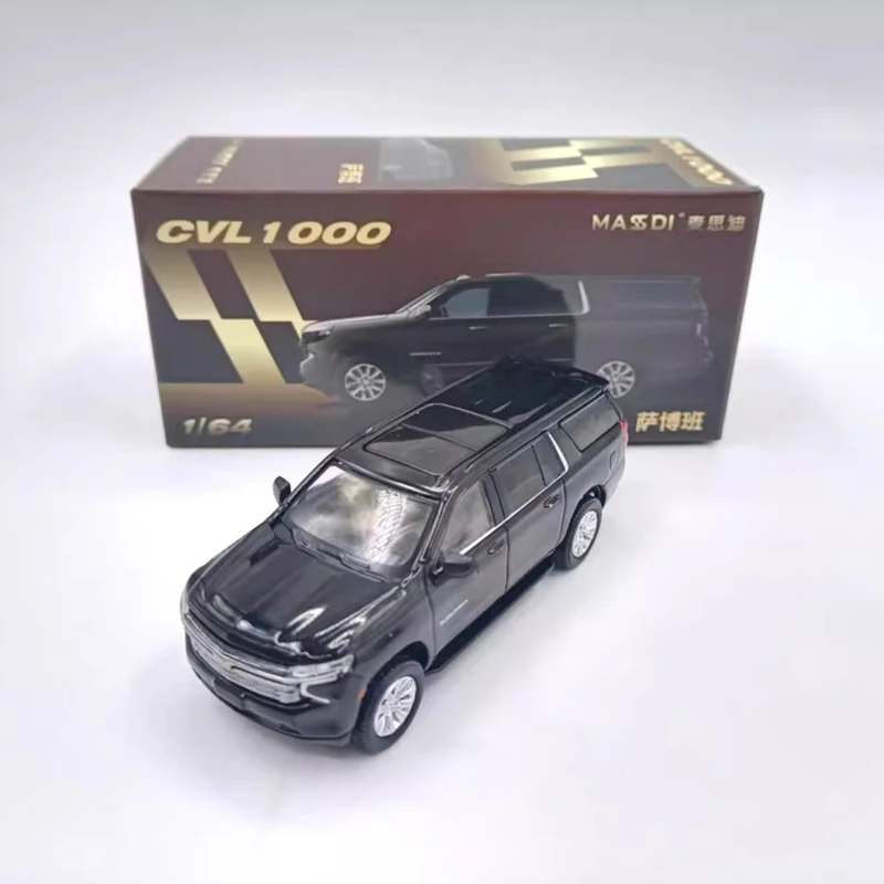 

MASSDI 1:64 Scale CVL1000 & CVL1002 Alloy Simulation Metal Car Model Static Collection Decorated Holiday Toys Souvenir Gift