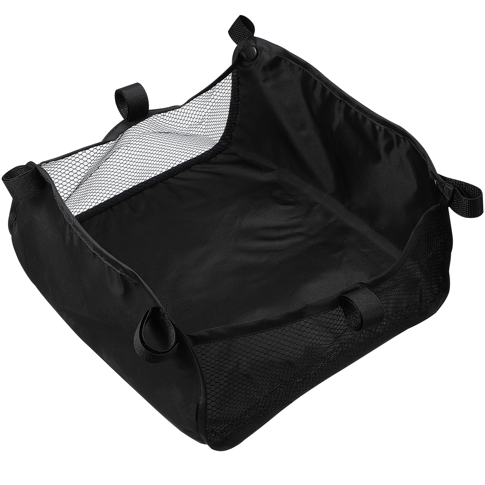 

Корзина для хранения детской коляски, ткань Оксфорд под сиденьем, сумка-органайзер для подгузников, закусок, полотенец, предметы первой необходимости для покупок