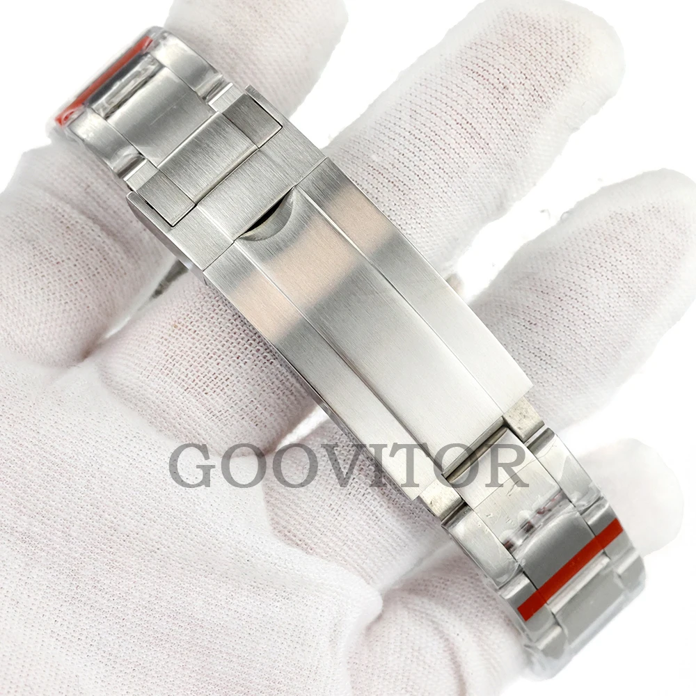 Waterproof NH35 Watch Case  36mm/39mm Watch Accessories Fit NH35 NH36 Movement 316L Steel Oyster Bracelet NH35 Watch Case