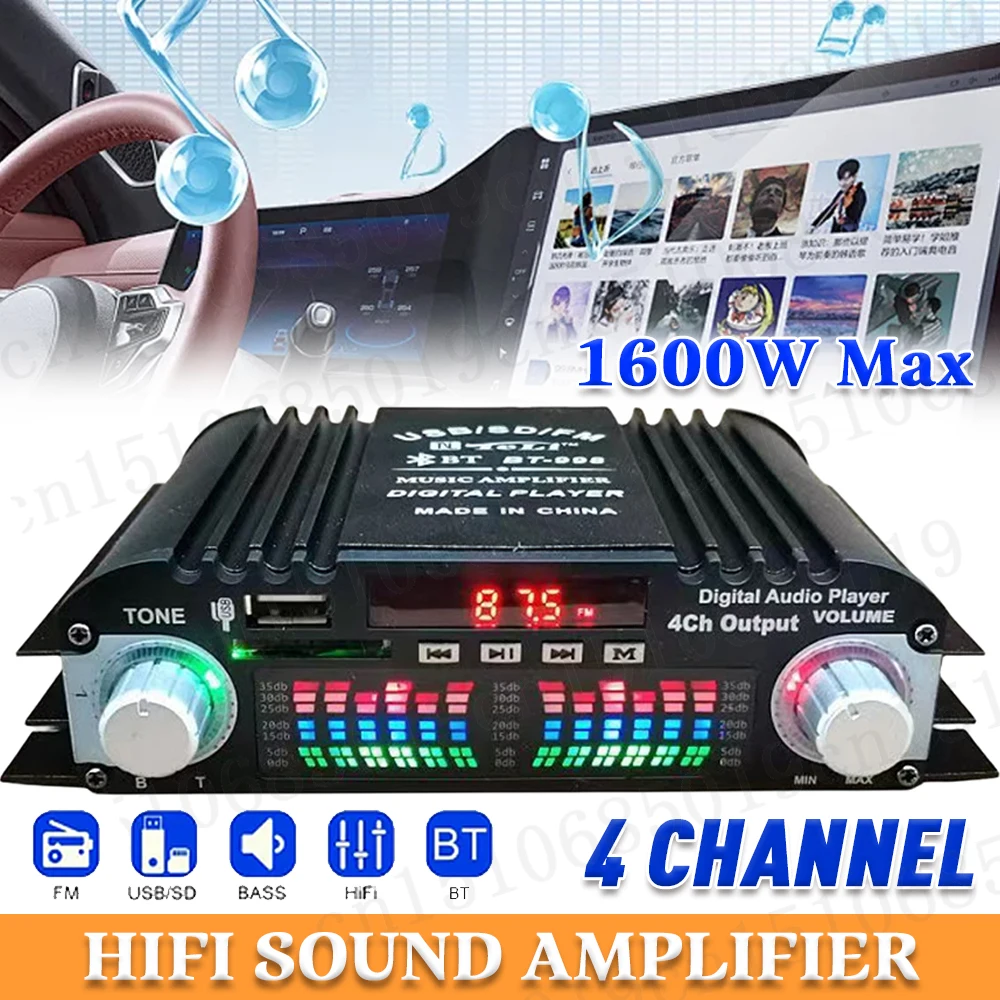 1600W Peak Power Hi…