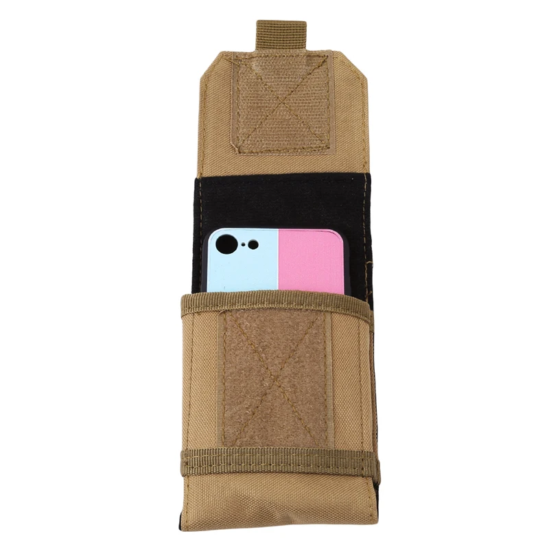 

5/6 Inch Cell Phone Pouch Waist Bag Molle Outdoor Universal Running Mobile Phone Case Bag Camping Hunting Accessories Pouch